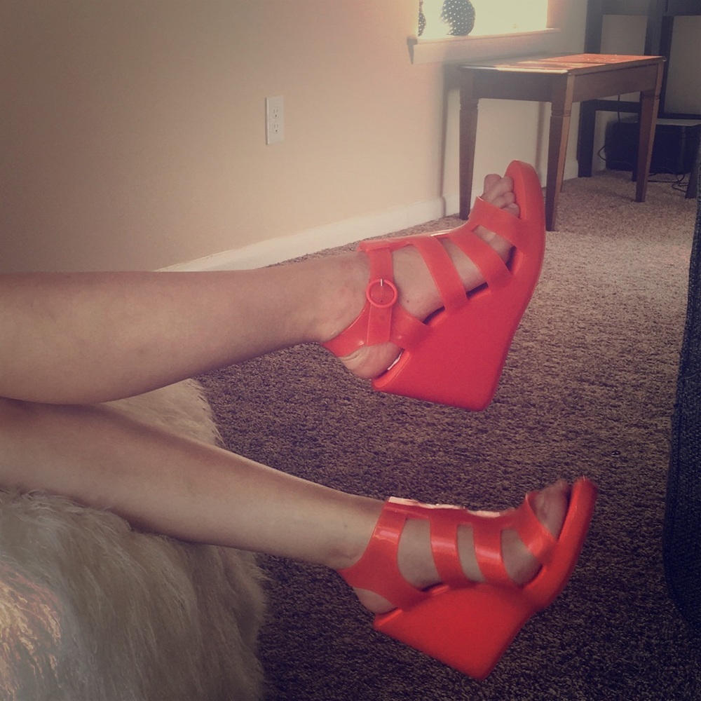 Melissa Jelly Wedges
